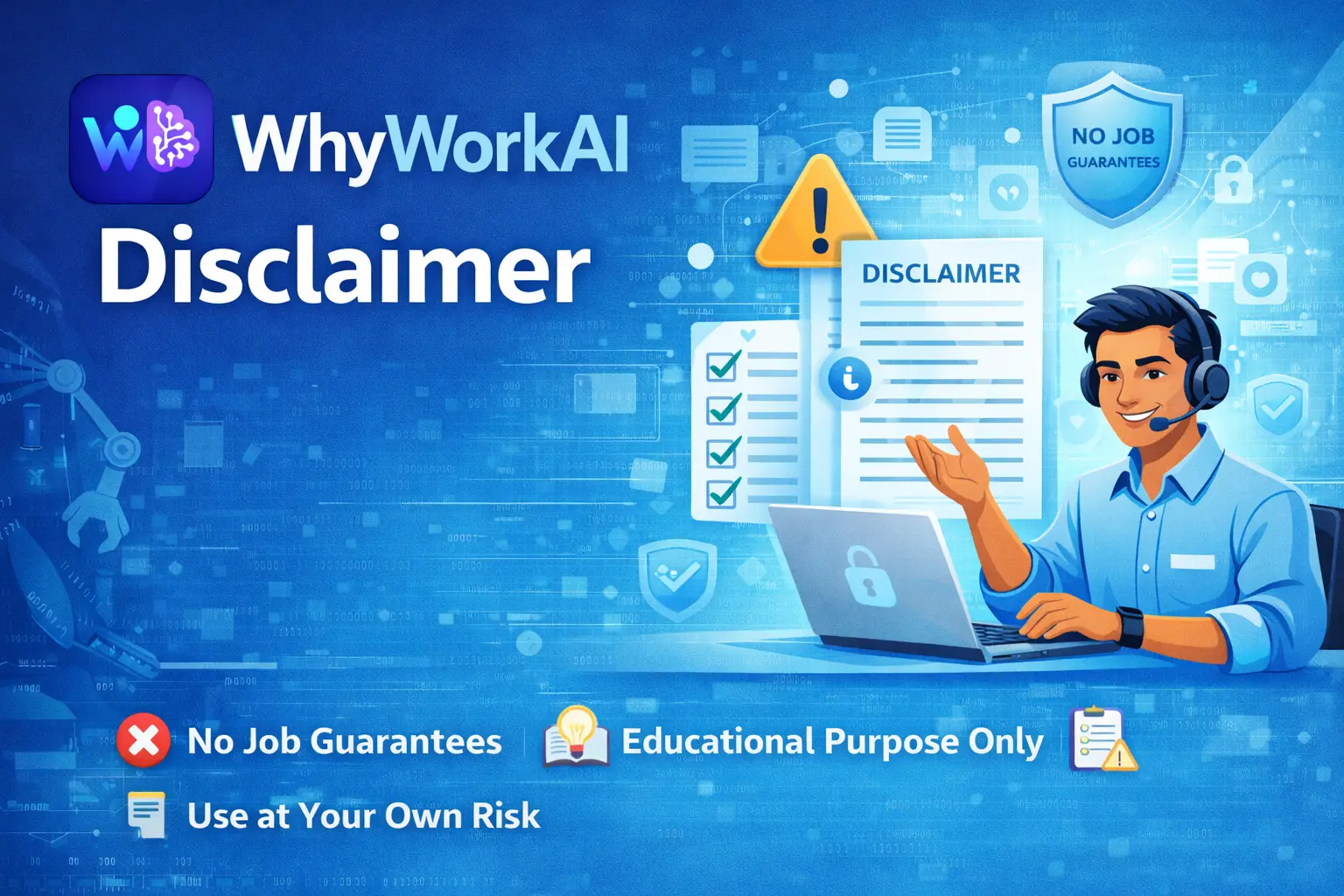 WhyWorkAI Disclaimer