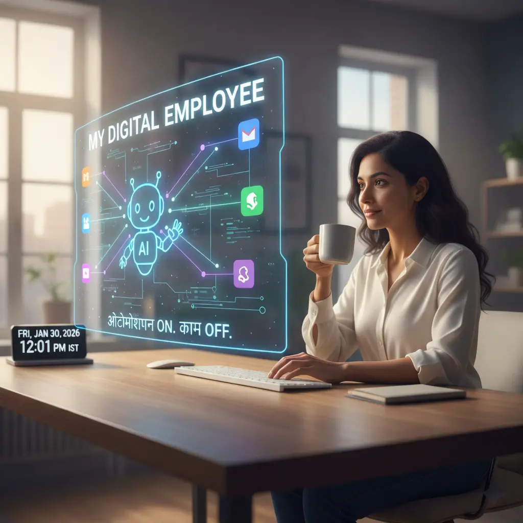 Office Work Automate Kaise Karein? Use AI Agents for Office Productivity (2026 Guide)