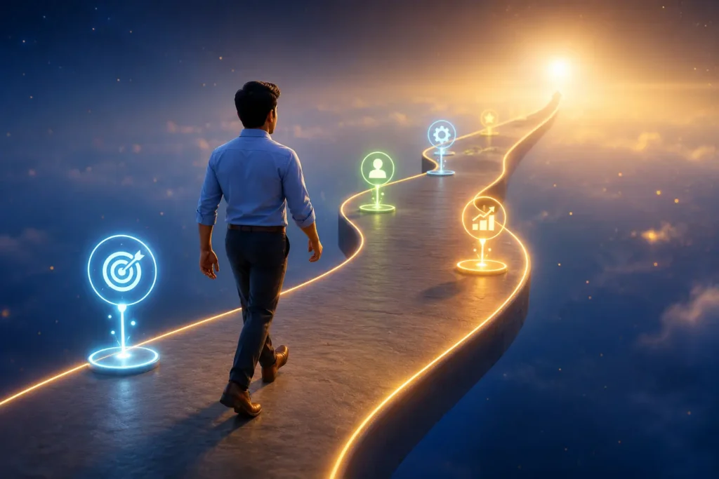 Remote jobs AI can't replace — Indian professional working from home in a high-paying leadership role
